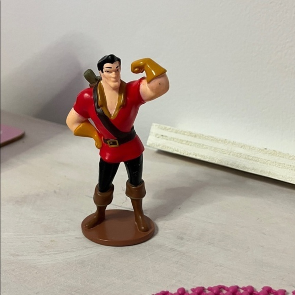 Beauty and the Beast - Gaston figure - cake topper